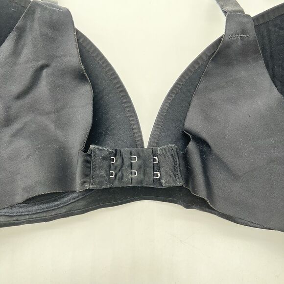 Ambrielle Black Back Smoothing Full Coverage Bra Perfect Under Form Fitting 36C - Picture 4 of 8